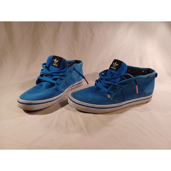 Adidas Originals Honey Desert Blue Suede Hightop/Mid Sneakers US 8 - Picture 1 of 9